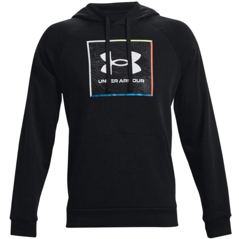 Bluza męska Under Armour UA Rival Flc Graphic Hoodie czarna 1370349 001 Bluza męska Under Armour UA Rival Flc Graphic Hoodie czarna 1370349 001