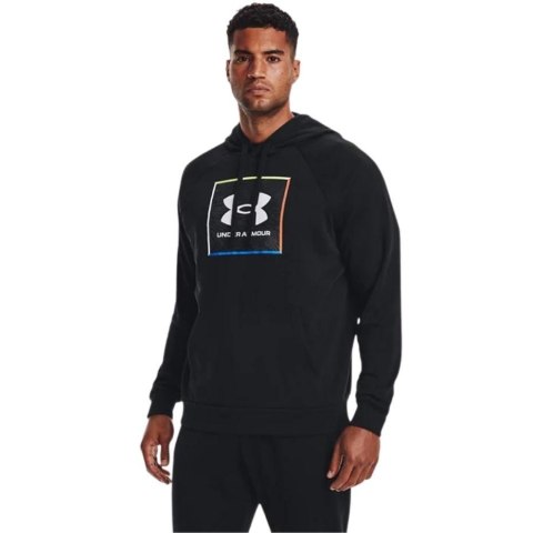 Bluza męska Under Armour UA Rival Flc Graphic Hoodie czarna 1370349 001 Bluza męska Under Armour UA Rival Flc Graphic Hoodie czarna 1370349 001