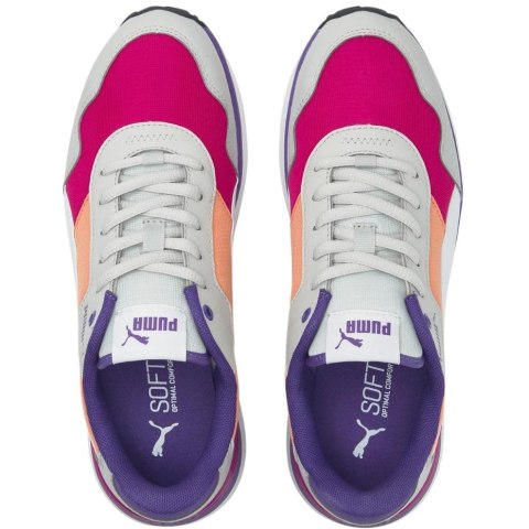 Buty damskie Puma R78 Voyage biało-fioletowe 380729 08 Buty damskie Puma R78 Voyage biało-fioletowe 380729 08