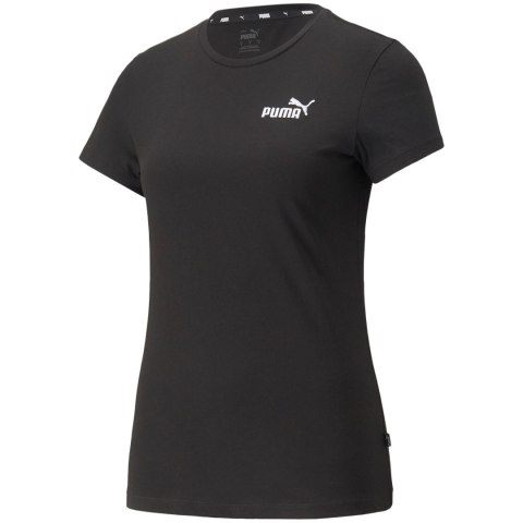 Koszulka damska Puma ESS+ Embroidery Tee czarna 848331 01 Koszulka damska Puma ESS+ Embroidery Tee czarna 848331 01