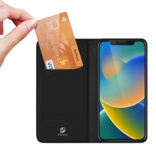 Dux Ducis Skin Pro kabura etui pokrowiec z klapką iPhone 14 czarny