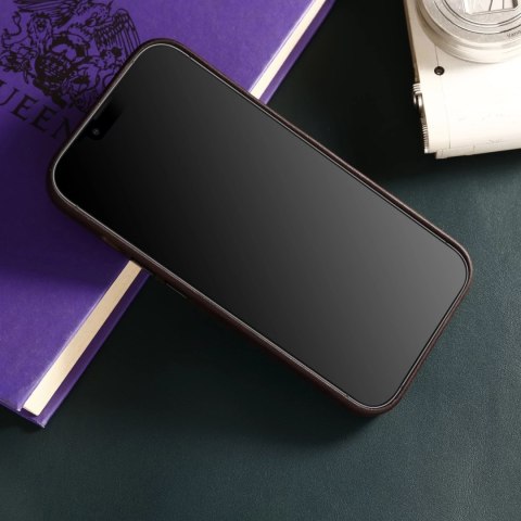 ICarer CH Leather case do iPhone 13 Pro etui skórzane (kompatybilne z MagSafe) brązowy (ALI1209-CO)