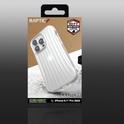 Raptic Clutch Case etui iPhone 14 Pro pokrowiec plecki przezroczysty