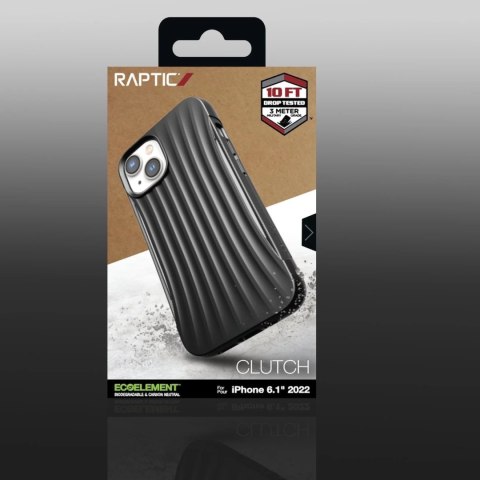 Raptic Clutch Case etui iPhone 14 pokrowiec plecki czarny
