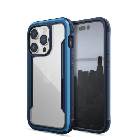 Raptic Shield Case etui iPhone 14 Pro pancerny pokrowiec niebieski