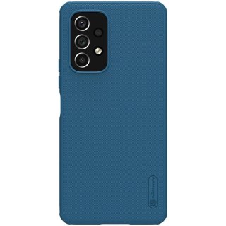 Nillkin Super Frosted Shield Pro wytrzymałe etui pokrowiec Samsung Galaxy A53 5G niebieski
