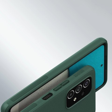 Nillkin Super Frosted Shield Pro wytrzymałe etui pokrowiec Samsung Galaxy A53 5G niebieski