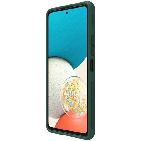 Nillkin Super Frosted Shield Pro wytrzymałe etui pokrowiec Samsung Galaxy A53 5G zielony