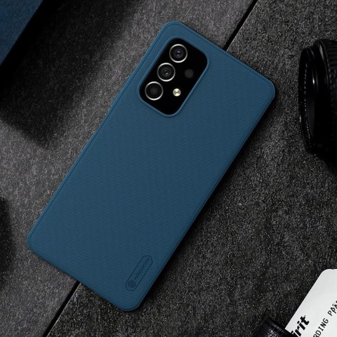 Nillkin Super Frosted Shield Pro wytrzymałe etui pokrowiec Samsung Galaxy A53 5G zielony