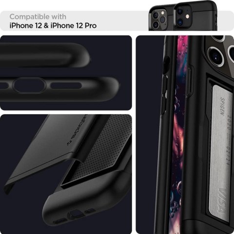 Spigen slim armor cs iphone 12/12 pro black