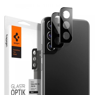 Osłona aparatu Spigen Optik.Tr Camera Protector 2-Pac do Samsung Galaxy S22/S22+ Plus Black