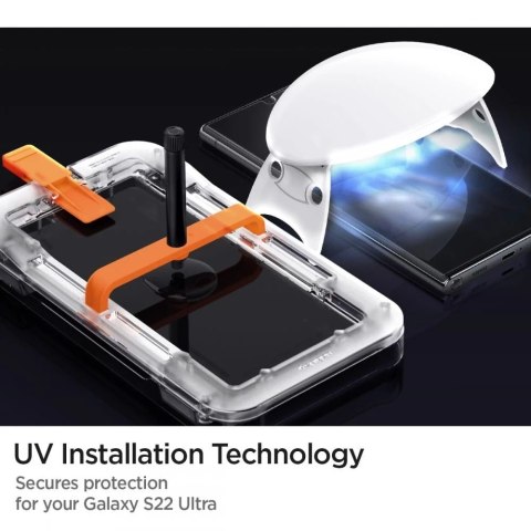 Szkło hartowane spigen glas.tr platinum galaxy s22 ultra