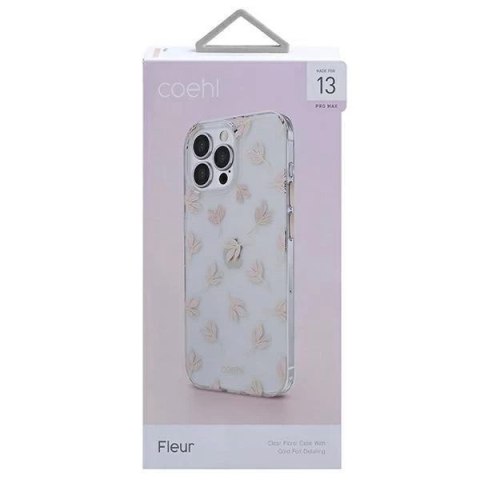 UNIQ etui Coehl Fleur iPhone 13 Pro Max 6,7" różowy/blush pink