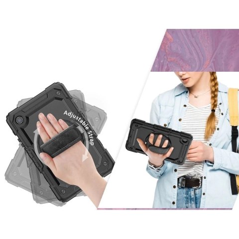 Etui na tablet Solid360 do Samsung Galaxy Tab A7 Lite 8.7 T220 / T225 Black