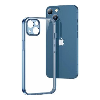 Joyroom Star Shield Case etui pokrowiec do iPhone 13 sztywna obudowa niebieski (JR-BP911 transparent blue)