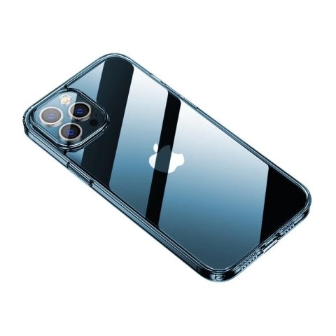Joyroom Star Shield Case etui pokrowiec do iPhone 13 sztywna obudowa niebieski (JR-BP911 transparent blue)