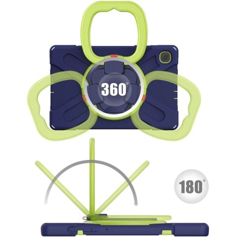 X-armor galaxy tab s6 lite 10.4 2020 / 2022 navy/lime