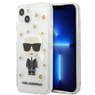 Karl Lagerfeld KLHCP13MHFLT iPhone 13 6,1" przezroczysty/transparent Flower Ikonik Karl