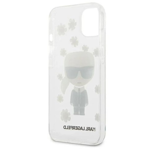 Karl Lagerfeld KLHCP13MHFLT iPhone 13 6,1" przezroczysty/transparent Flower Ikonik Karl