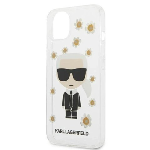 Karl Lagerfeld KLHCP13MHFLT iPhone 13 6,1" przezroczysty/transparent Flower Ikonik Karl