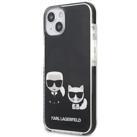 Karl Lagerfeld KLHCP13MTPEKCK iPhone 13 6,1" hardcase czarny/black Karl&Choupette