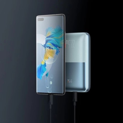 BASEUS PPBD2 BIPOW PRO 22.5W DIGITAL DISPLAY POWER BANK 20000MAH BLUE