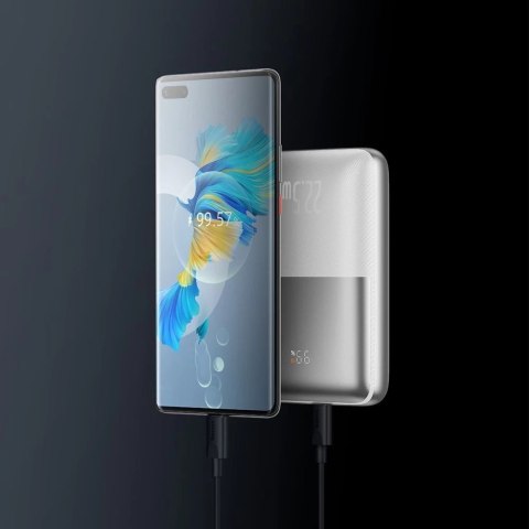 BASEUS PPBD2 BIPOW PRO 22.5W DIGITAL DISPLAY POWER BANK 20000MAH WHITE