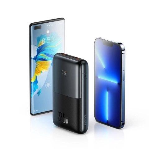 Baseus ppbd2 bipow pro 22.5w digital display power bank 20000mah black