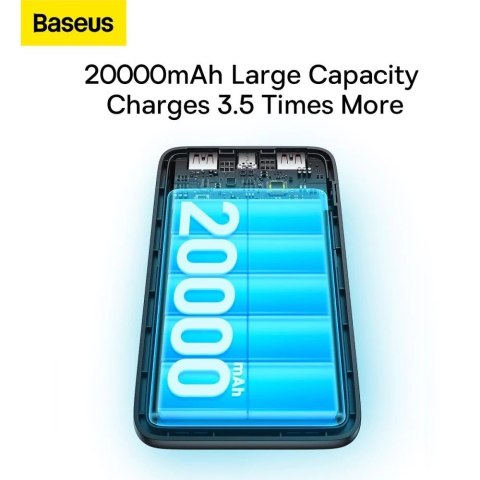 Baseus ppbd2 bipow pro 22.5w digital display power bank 20000mah black