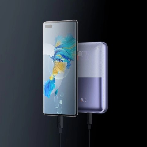 Baseus ppbd2 bipow pro 22.5w digital display power bank 20000mah purple