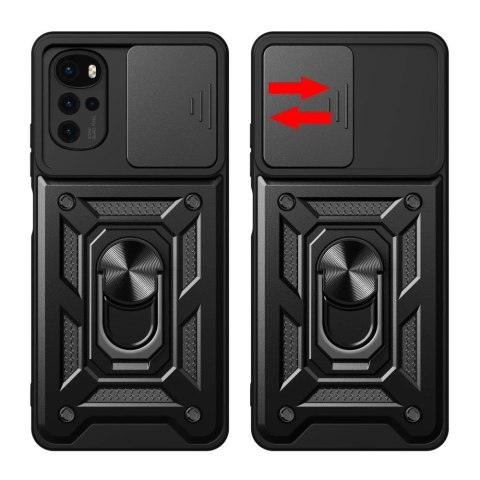 Camshield pro motorola moto g22 / e32 / e32s black