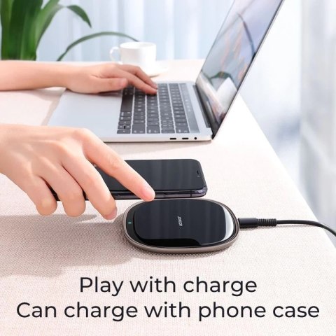 Joyroom jr-a23 square wireless charger 15w black