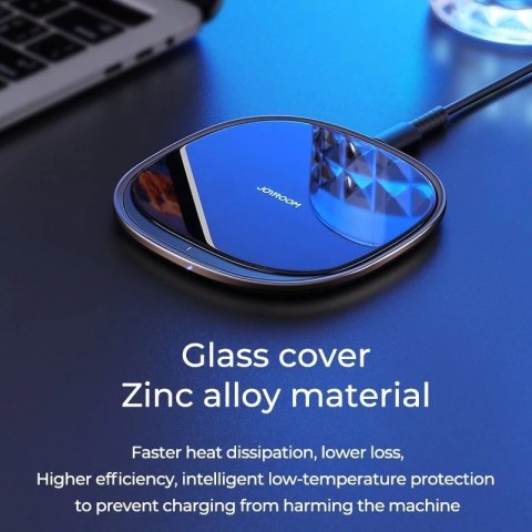 Joyroom jr-a23 square wireless charger 15w black