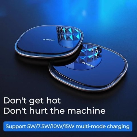 Joyroom jr-a23 square wireless charger 15w black