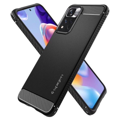Spigen rugged armor xiaomi redmi note 11 pro+ plus 5g matte black