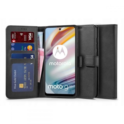 Wallet motorola moto g60 black