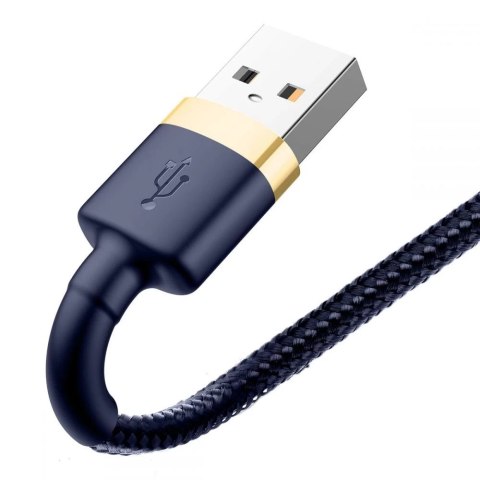 BASEUS CAFULE LIGHTNING CABLE 100CM NAVY BLUE/GOLD
