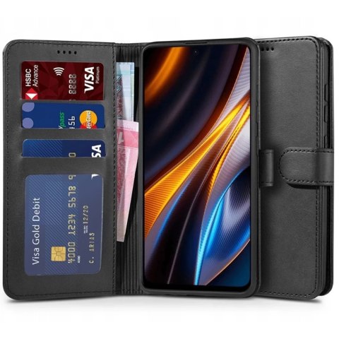 Etui na telefon Wallet do Xiaomi Poco X4 GT Black