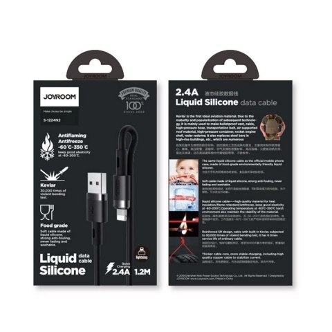 Joyroom s-1224n2 lightning cable 120cm black