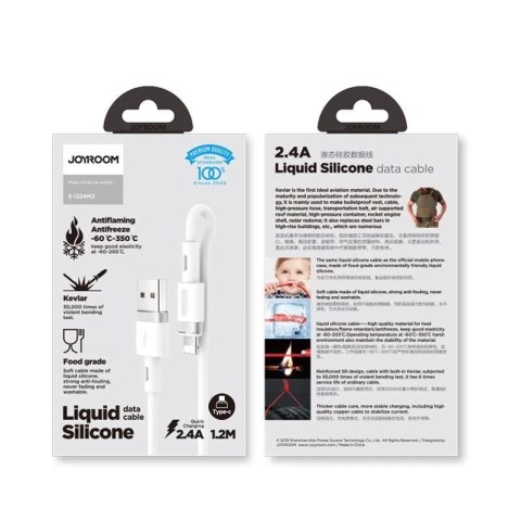 Joyroom s-1224n2 type-c cable 120cm white