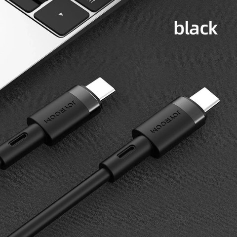 Joyroom s-1230n9 type-c to type-c cable pd60w/3a 120cm black