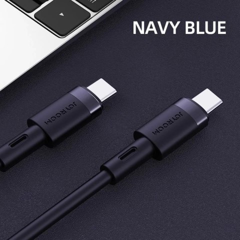 Joyroom s-1230n9 type-c to type-c cable pd60w/3a 120cm blue