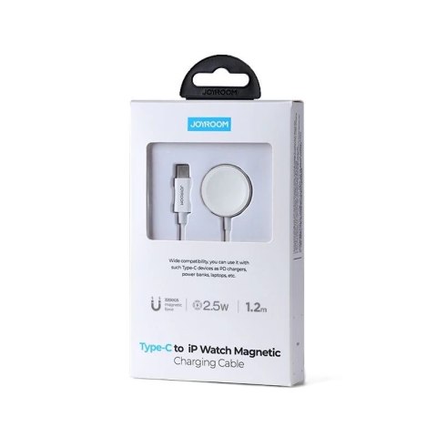 Kabel S-IW004 Magnetic Charging Type-C 120cm do Apple Watch White