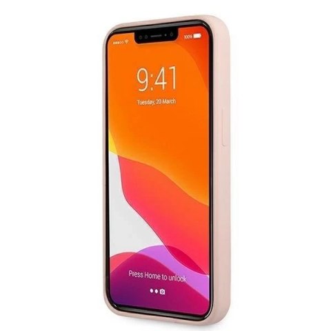 Karl Lagerfeld KLHCP13SSLKHLP iPhone 13 mini 5,4" jasnoróżowy/light pink hardcase Silicone Karl`s Head