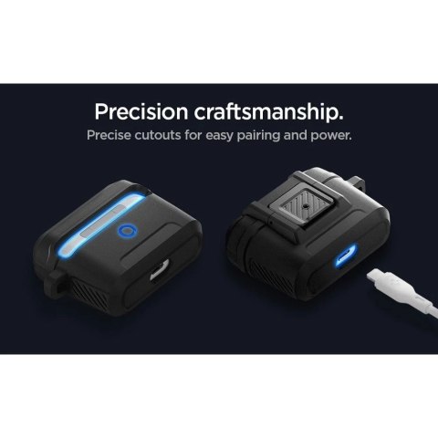 Spigen lock fit airpods pro 1 matte black