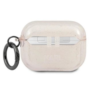 Karl Lagerfeld KLAPUCHGD AirPods Pro cover złoty/silver Glitter Choupette