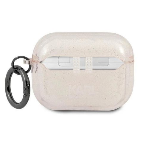 Karl Lagerfeld KLAPUCHGD AirPods Pro cover złoty/silver Glitter Choupette
