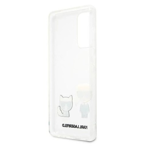 Karl Lagerfeld KLHCA72CKTR A72 A725 hardcase Transparent Karl & Choupette