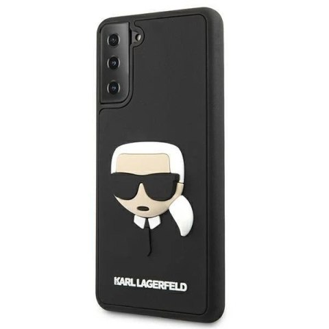 Karl Lagerfeld KLHCS21MKH3DBK S21+ G996 czarny/black hardcase 3D Rubber Karl`s Head