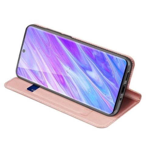 DUX DUCIS Skin Pro kabura etui pokrowiec z klapką Samsung Galaxy S20 Plus różowy